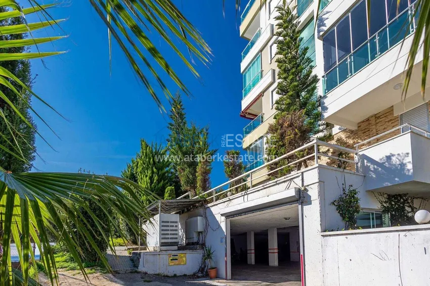 2+1 garden duplex in Kestel on the beachfront - with new furniture and sea views 13