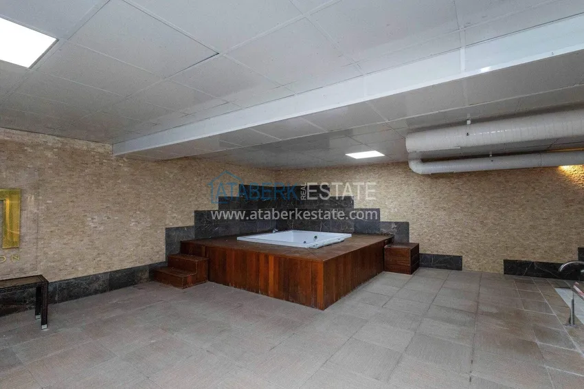 2+1 garden duplex in Kestel on the beachfront - with new furniture and sea views 22