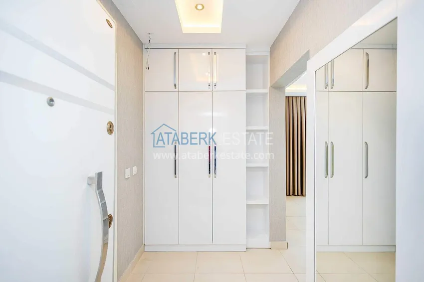 Purchase 2+1 garden duplex in Kestel on the beachfront - with new furniture and sea views 3