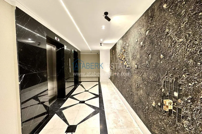 1+1 apartment with new furniture in Mahmutlar - 400 meters from the sea, Ataturk Street 5