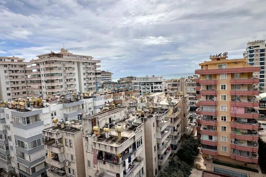 Kupuj Apartament 1+1 z panoramicznym widokiem na morze — dzielnica Mahmutlar, Alanya, 200 metrów od morza 15 
