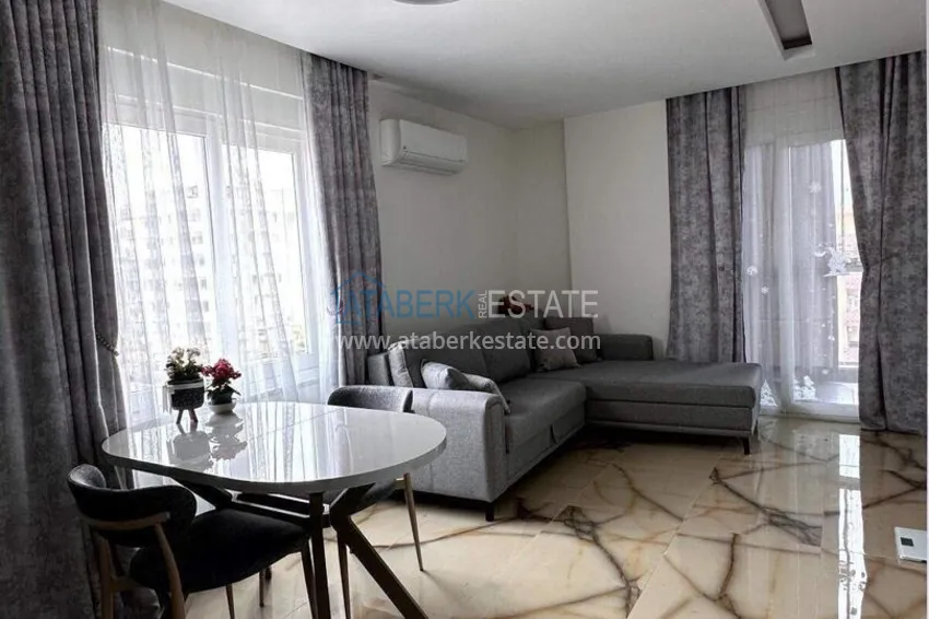 Kupuj Apartament 1+1 z panoramicznym widokiem na morze — dzielnica Mahmutlar, Alanya, 200 metrów od morza 4 