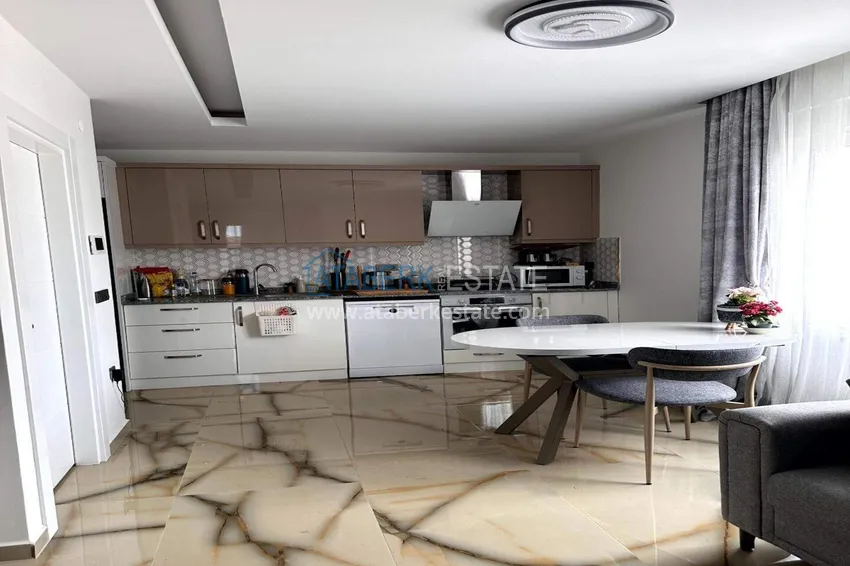 Kupuj Apartament 1+1 z panoramicznym widokiem na morze — dzielnica Mahmutlar, Alanya, 200 metrów od morza 6 