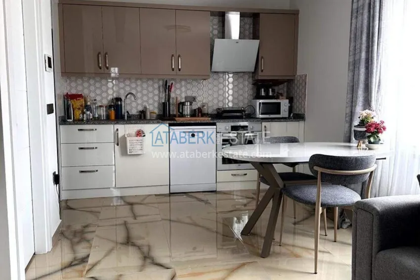 Kupuj Apartament 1+1 z panoramicznym widokiem na morze — dzielnica Mahmutlar, Alanya, 200 metrów od morza 7 