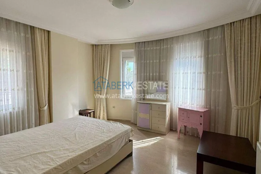 Purchase Two-story 3+1 villa in Konakli — furnished and with sea views in a cottage complex 12