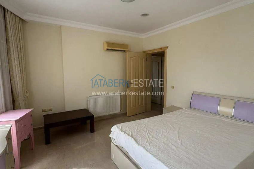 Purchase Two-story 3+1 villa in Konakli — furnished and with sea views in a cottage complex 13
