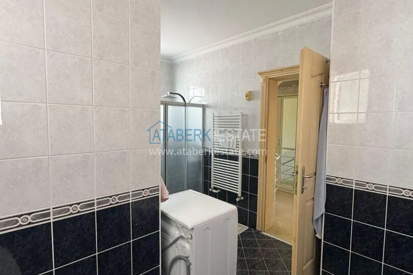 Purchase Two-story 3+1 villa in Konakli — furnished and with sea views in a cottage complex 23