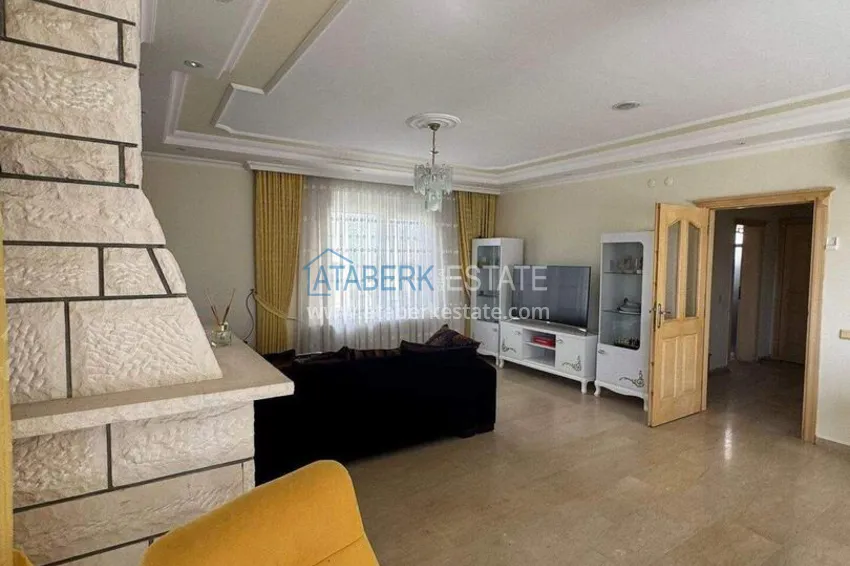 Purchase Two-story 3+1 villa in Konakli — furnished and with sea views in a cottage complex 3