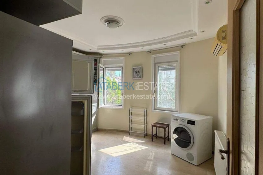 Purchase Two-story 3+1 villa in Konakli — furnished and with sea views in a cottage complex 4