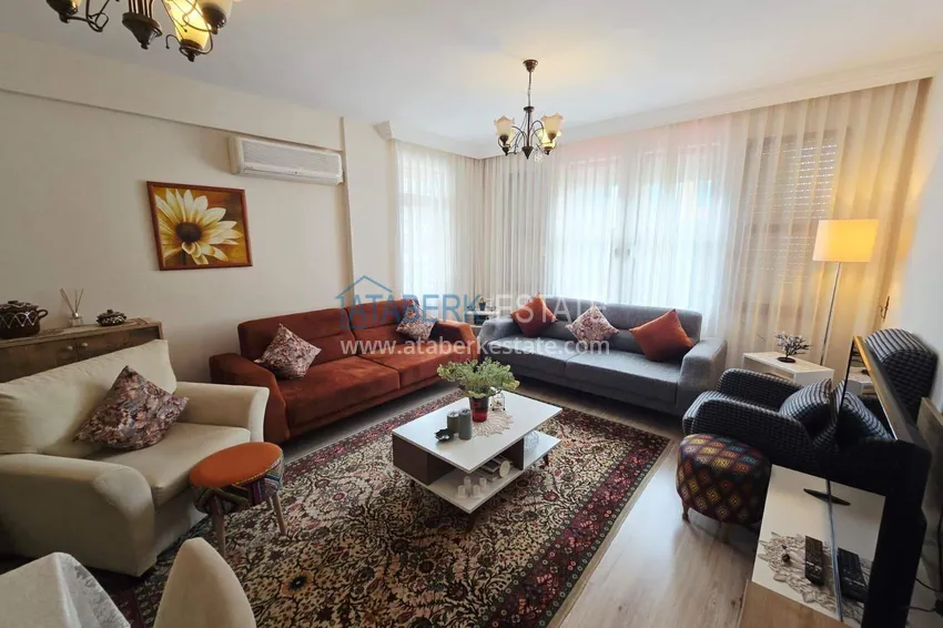 Квартира 3+1 в центре Алании - подходит под ВНЖ и гражданство, район пляжа Кейкубат 1 