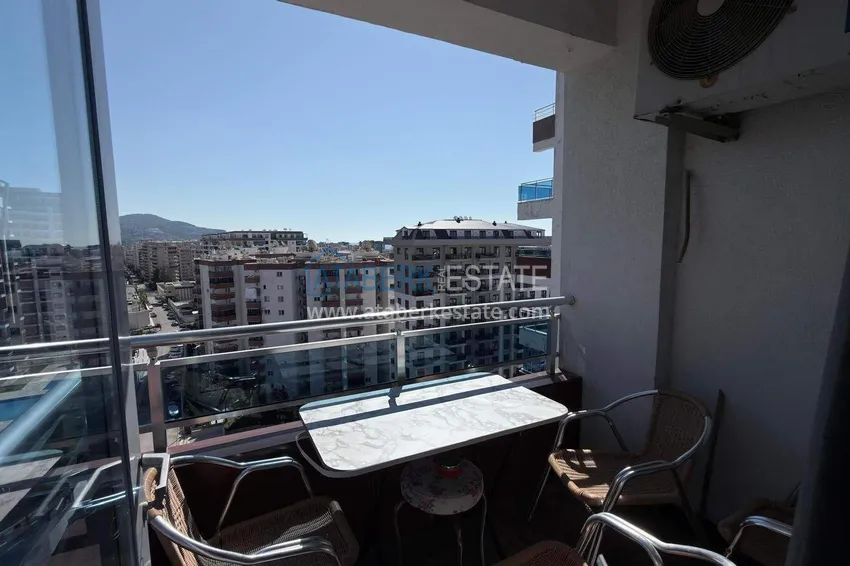 Purchase Apartment 1+1 in the center of Mahmutlar - on the 12th floor with furniture and mountain views 12