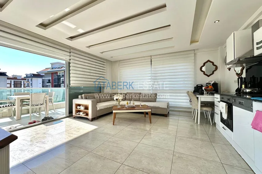 Purchase Apartment 1+1 70 m2 in the Kestel area — furnished and with sea views, 300 m from the beach 2