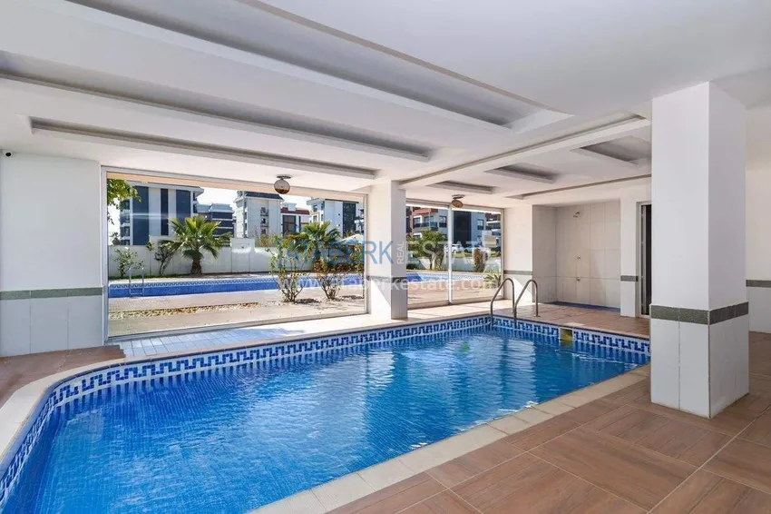 Apartment 1+1 70 m2 in the Kestel area — furnished and with sea views, 300 m from the beach 9