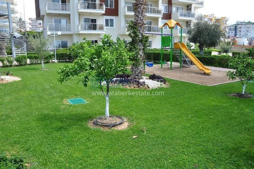 Apartment 1+1 in Avsallar — furniture, glazed balcony and sea view 12