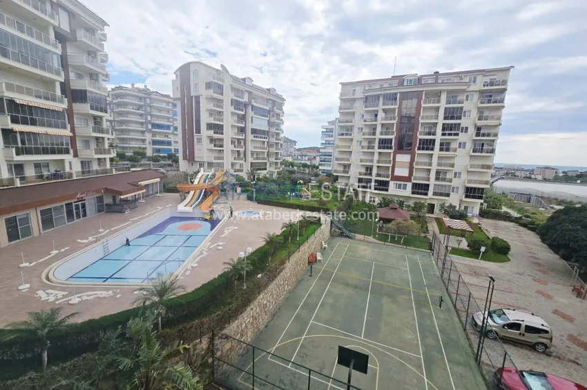 Purchase Apartment 1+1 in Avsallar — furniture, glazed balcony and sea view 14