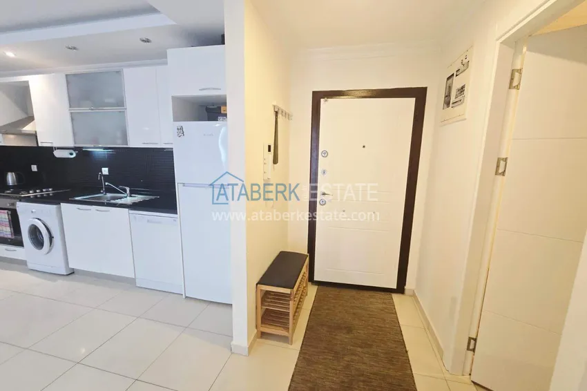 Purchase Apartment 1+1 in Avsallar — furniture, glazed balcony and sea view 1