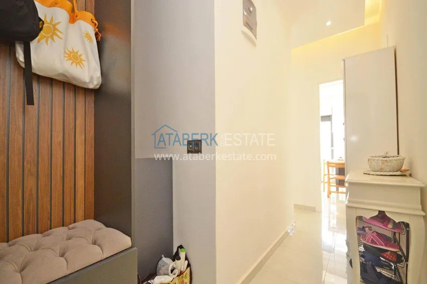 Kupuj Penthouse duplex 3+1 w Oba, Alanya — meble, oddzielna kuchnia, przeszklony balkon 1 