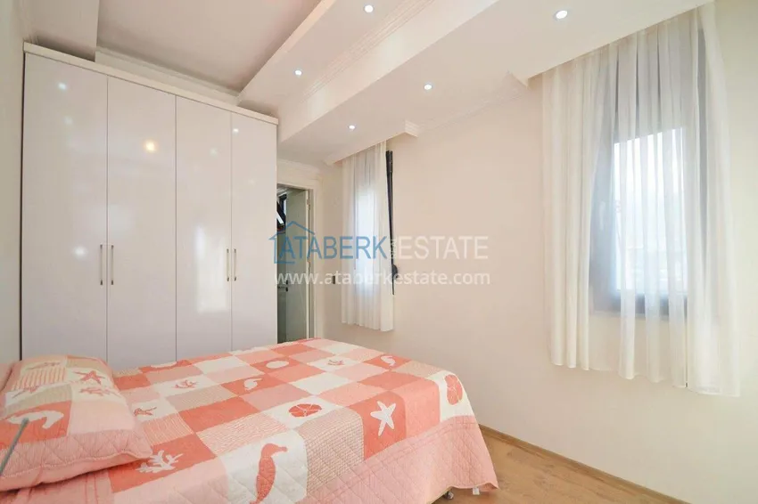 Kupuj Penthouse duplex 3+1 w Oba, Alanya — meble, oddzielna kuchnia, przeszklony balkon 12 