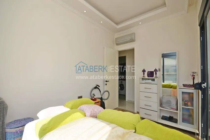 Kupuj Penthouse duplex 3+1 w Oba, Alanya — meble, oddzielna kuchnia, przeszklony balkon 15 