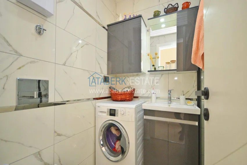 Kupuj Penthouse duplex 3+1 w Oba, Alanya — meble, oddzielna kuchnia, przeszklony balkon 18 