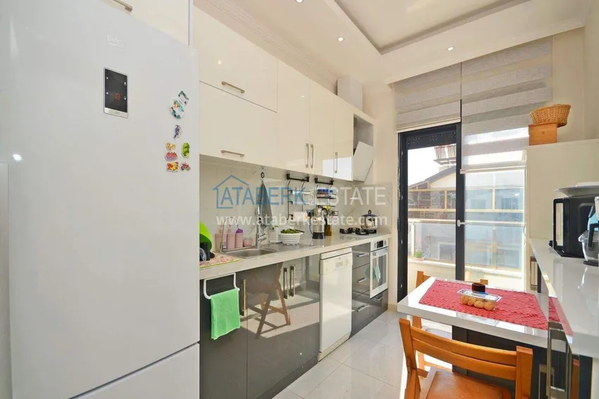 Kupuj Penthouse duplex 3+1 w Oba, Alanya — meble, oddzielna kuchnia, przeszklony balkon 3 