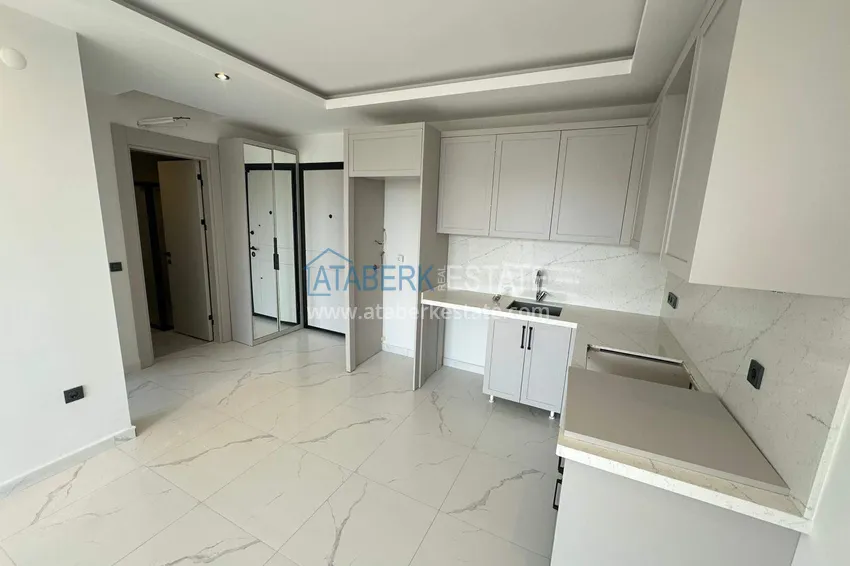 Purchase Apartment 1+1 with sea view on the first line in Kestel - 47 m², unfurnished, premium complex 4