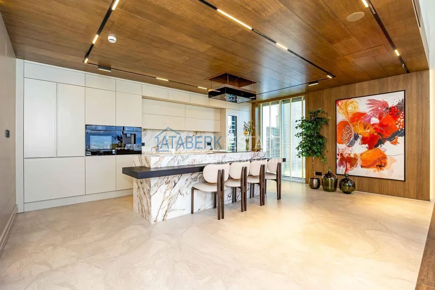 Purchase Premium 4+1 villa with panoramic views in Kargicak - fully furnished, suitable for citizenship 14