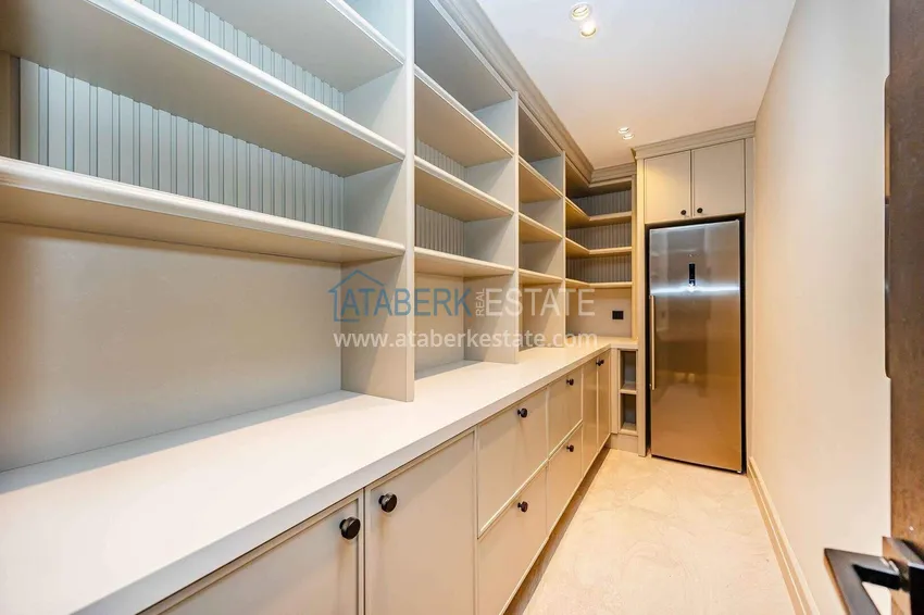 Purchase Premium 4+1 villa with panoramic views in Kargicak - fully furnished, suitable for citizenship 17