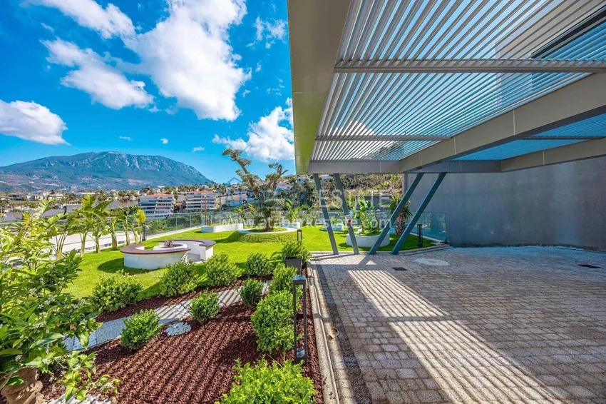 Premium 4+1 villa with panoramic views in Kargicak - fully furnished, suitable for citizenship 21