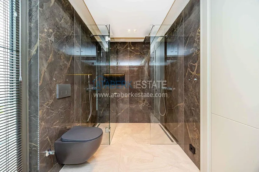 Purchase Premium 4+1 villa with panoramic views in Kargicak - fully furnished, suitable for citizenship 25