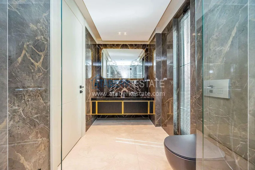 Purchase Premium 4+1 villa with panoramic views in Kargicak - fully furnished, suitable for citizenship 26