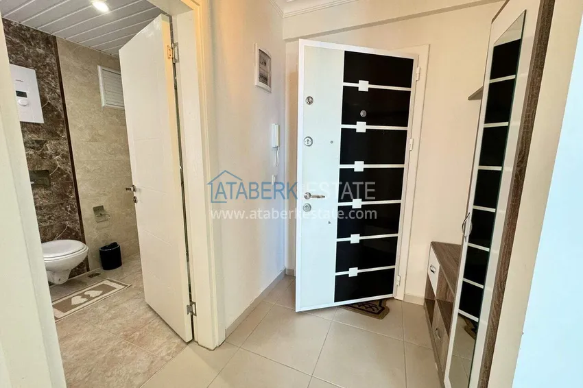 Purchase 1+1 apartment in Mahmutlar — new furniture, 70 m², glazed balcony, sea and mountain views 2