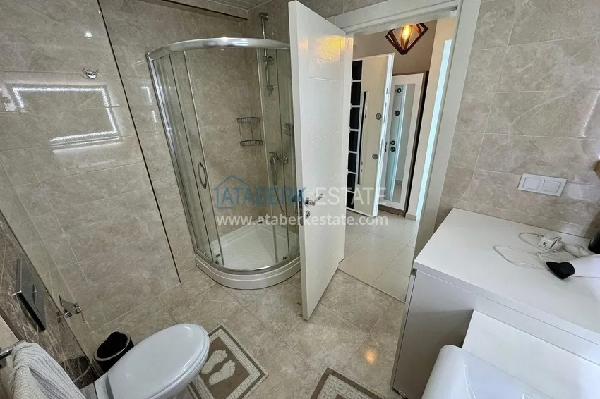 Purchase 1+1 apartment in Mahmutlar — new furniture, 70 m², glazed balcony, sea and mountain views 4