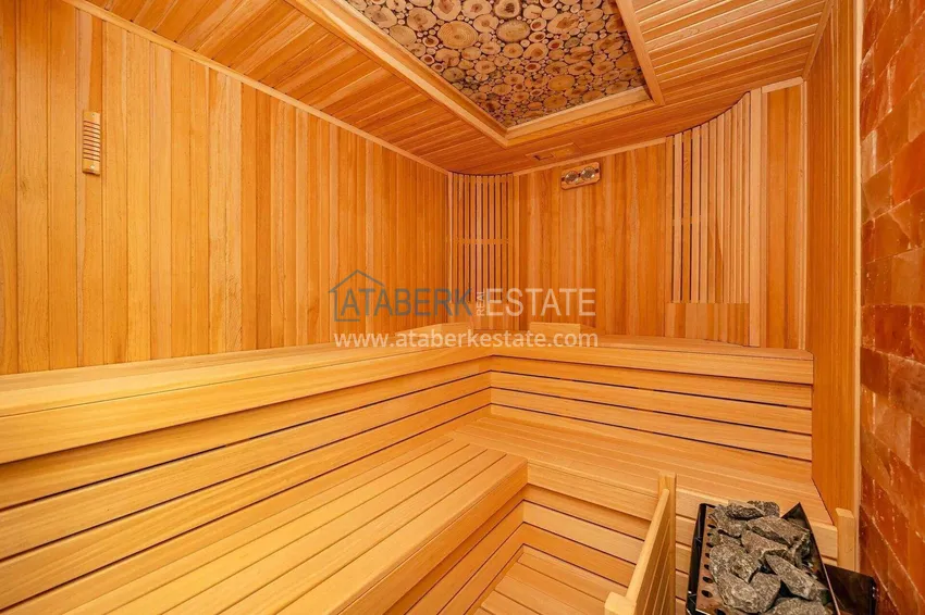 Purchase Premium 4+1 villa with panoramic views in Kargicak - fully furnished, suitable for citizenship 49