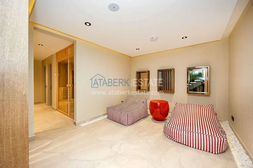 Purchase Premium 4+1 villa with panoramic views in Kargicak - fully furnished, suitable for citizenship 50