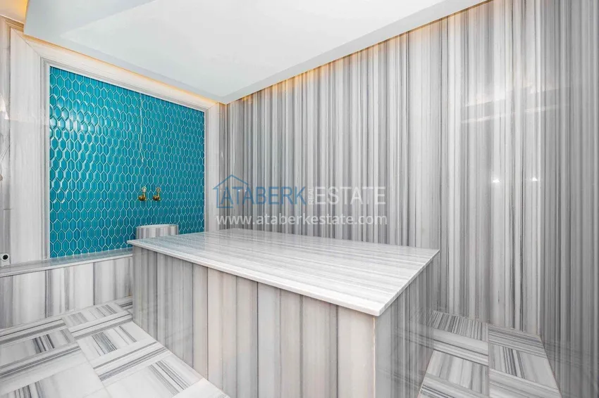 Purchase Premium 4+1 villa with panoramic views in Kargicak - fully furnished, suitable for citizenship 51