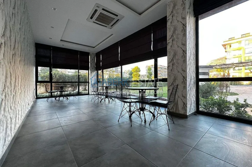Apartment 2+1 on the beachfront in Kestel, overlooking the sea 12