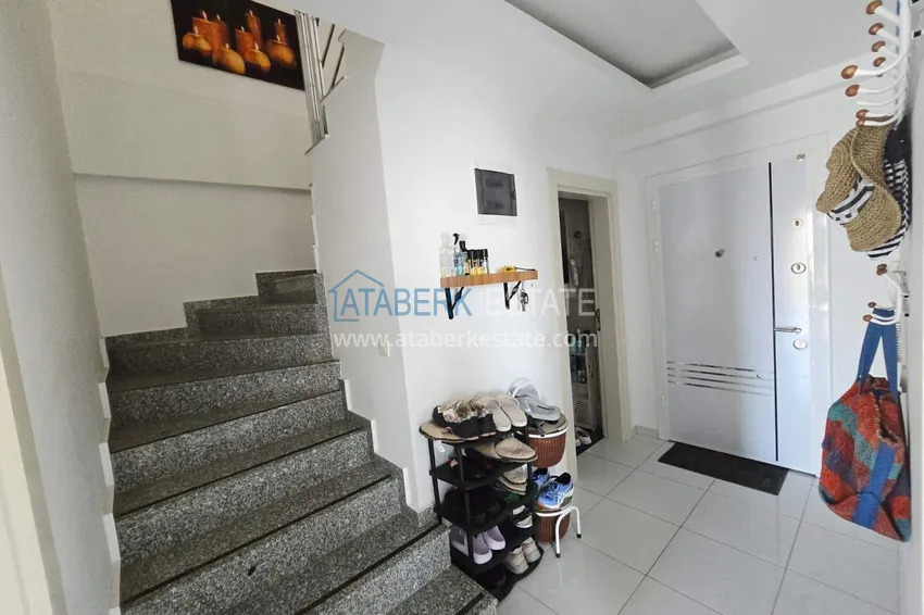 Purchase 3+1 duplex in Mahmutlar - furnished, with jacuzzi and glazed balconies 1