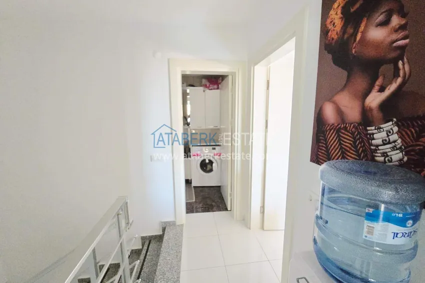 Purchase 3+1 duplex in Mahmutlar - furnished, with jacuzzi and glazed balconies 26