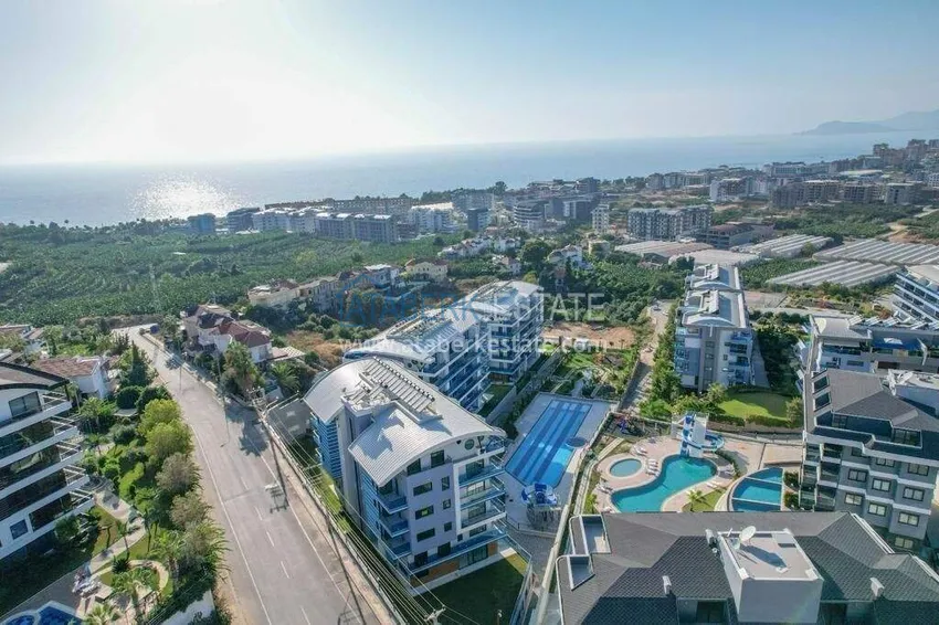 3+1 apartment from the owner in a new complex — Alanya, Kargicak district 2 
