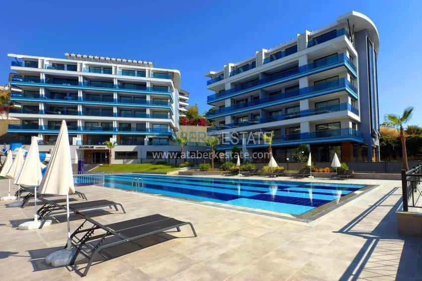 3+1 apartment from the owner in a new complex — Alanya, Kargicak district 6 