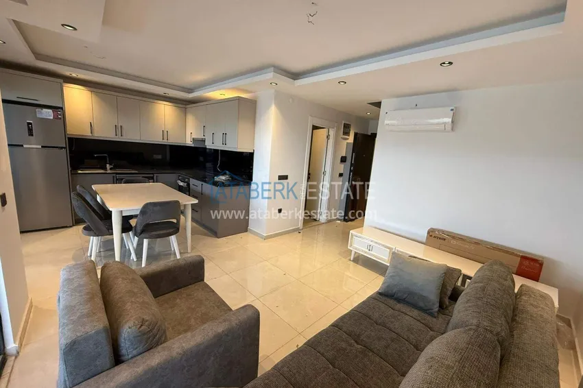 Purchase 2+1 duplex in Mahmutlar with furniture and sea and mountain views 1