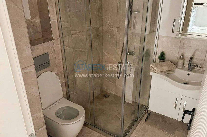 Purchase Two-room apartment in Alanya, Oba area — 60 m2 furnished and mountain views 12