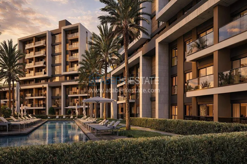 New residential complex under construction in Antalya, Kundu 17