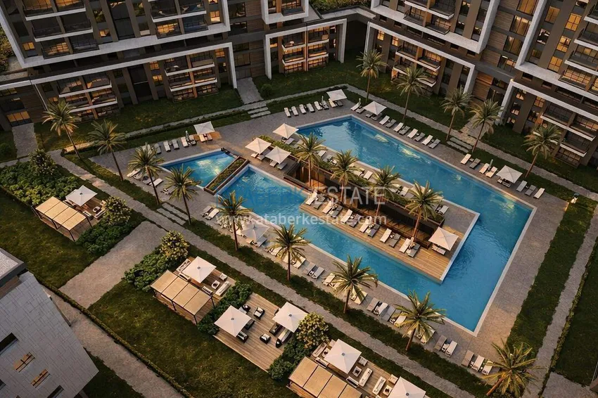 New residential complex under construction in Antalya, Kundu 20
