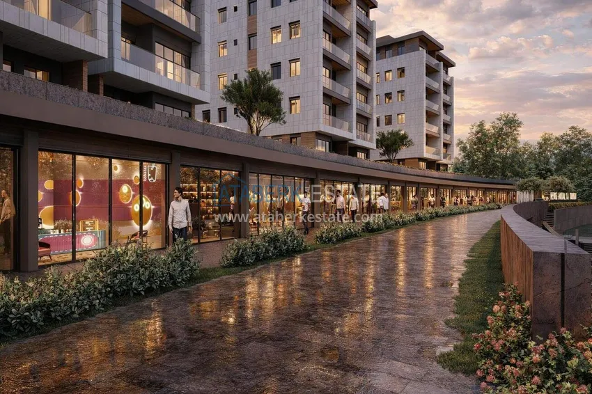 New residential complex under construction in Antalya, Kundu 21