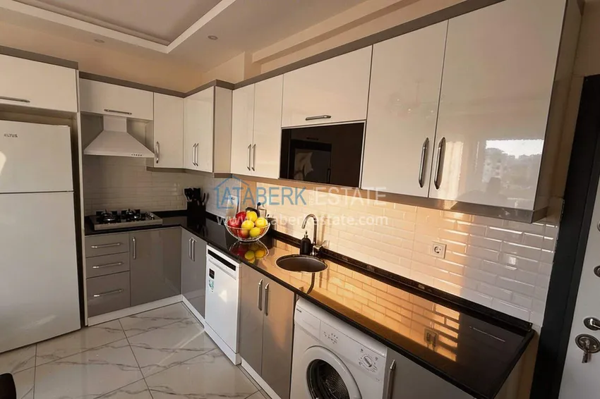 Purchase Two-room apartment in Alanya, Oba area — 60 m2 furnished and mountain views 2