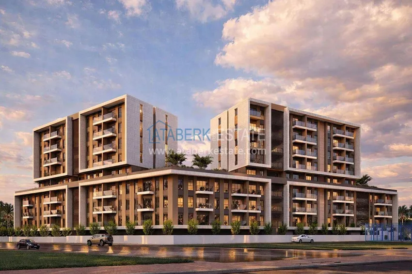 New residential complex under construction in Antalya, Kundu 5