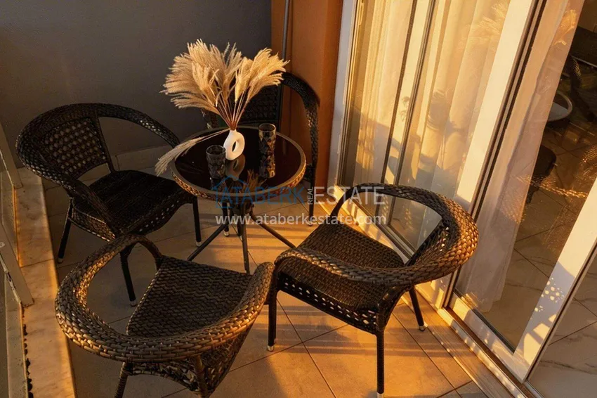 Purchase Two-room apartment in Alanya, Oba area — 60 m2 furnished and mountain views 6