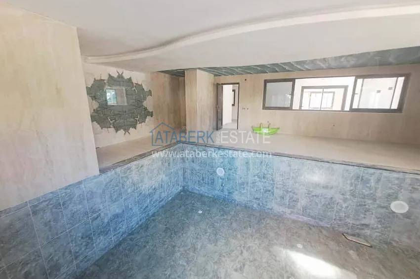 2+1 duplex in Mahmutlar with furniture and sea and mountain views 7